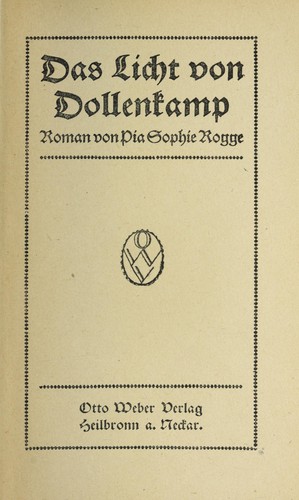 Das Licht von Dollenkamp