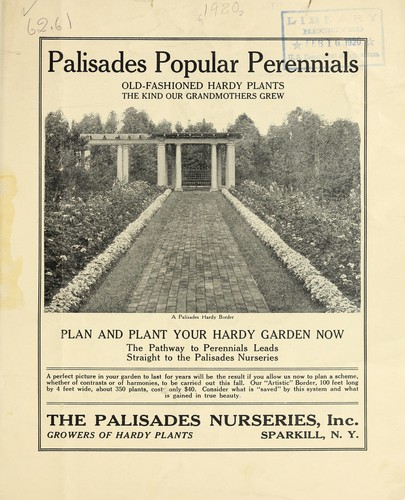 Palisades popular perennials