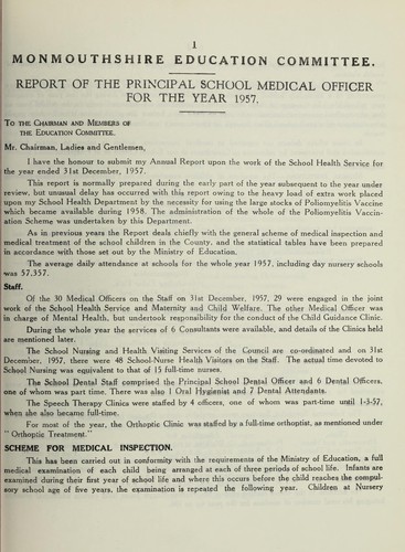[Report 1957]