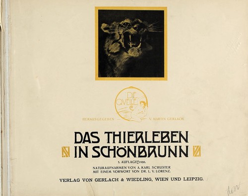 Das Thierleben in Scho nbrunn