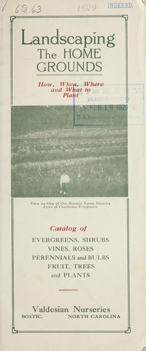Catalog of evergreens, shrubs, vines, roses, perennials and bulbs, fruit trees and plants