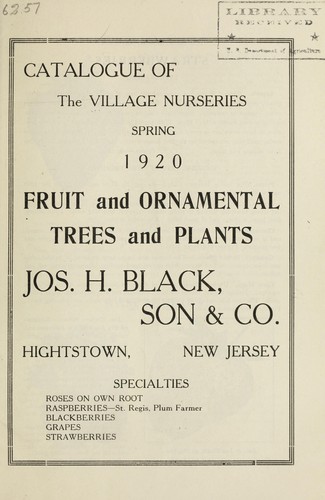 Fruit and ornamental trees and plants