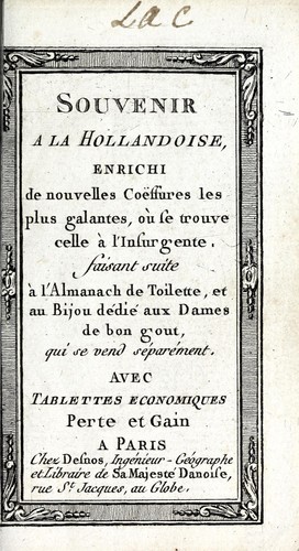 Souvenir a la hollandoise