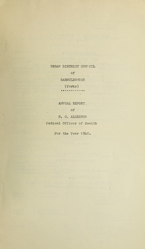 [Report 1940]
