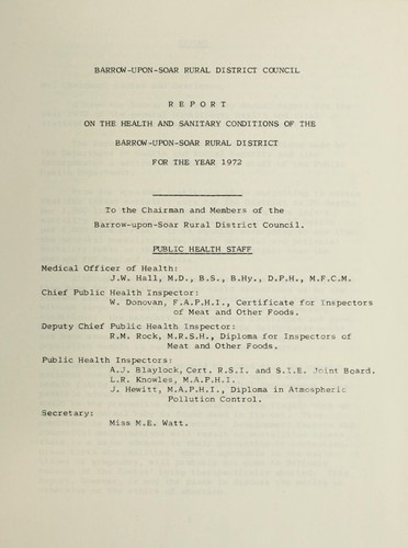 [Report 1972]