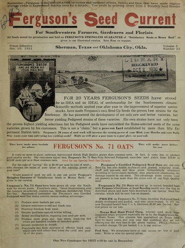 Ferguson's seed current