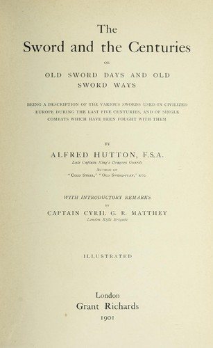 The sword and the centuries