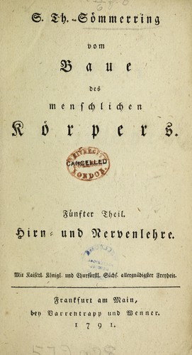 Vom Baue des menschlichen K©œrpers