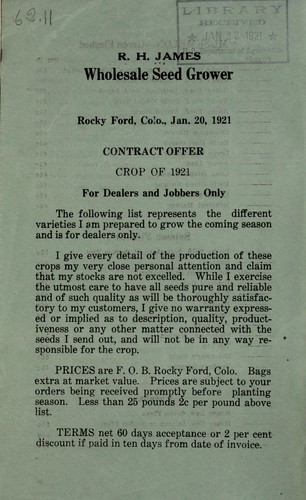 Contract offer