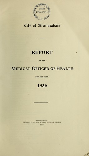 [Report 1936]