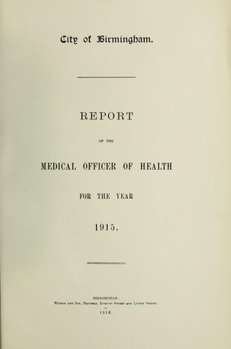 [Report 1915]