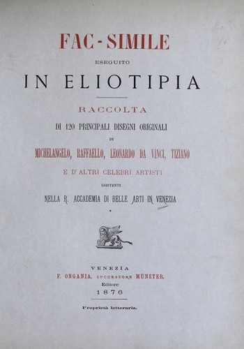 Fac-simile eseguito in eliotipia