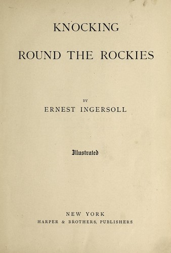 Knocking round the Rockies