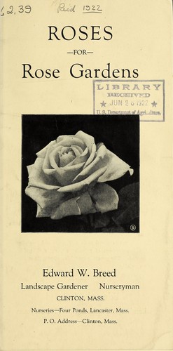 Roses for rose gardens