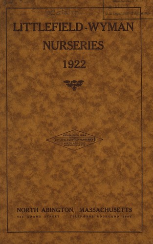 Littlefield-Wyman Nurseries [catalog]