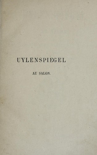 Uylenspiegel au Salon
