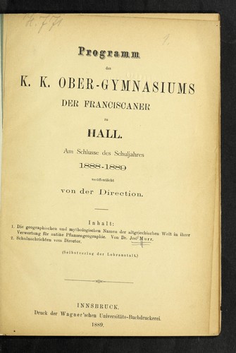 Die geographischen und mythologischen Namen der altgrieschischen Welt in ihrer Verwertung fu r antike Pflanzen-geographie