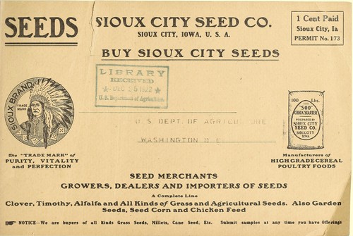 Sioux City Seed Co. [price list]