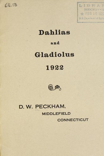 Dahlias and gladiolus