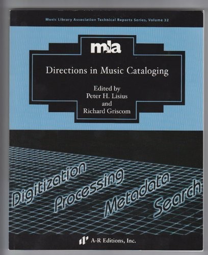 Directions in music cataloging