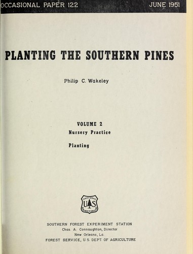 Planting the southern pines