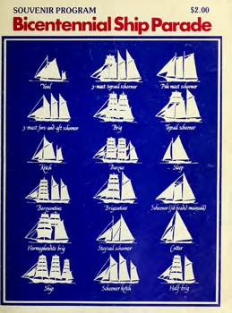 Bicentennial ship parade