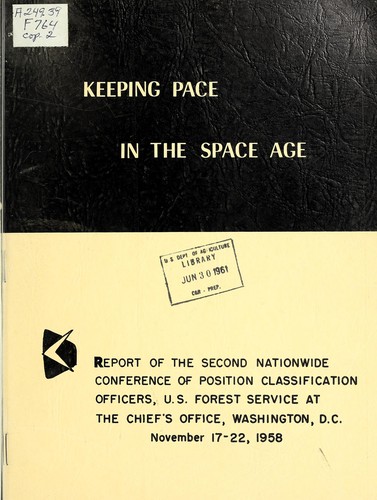Keeping pace in the space age