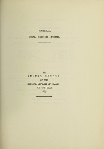 [Report 1955]