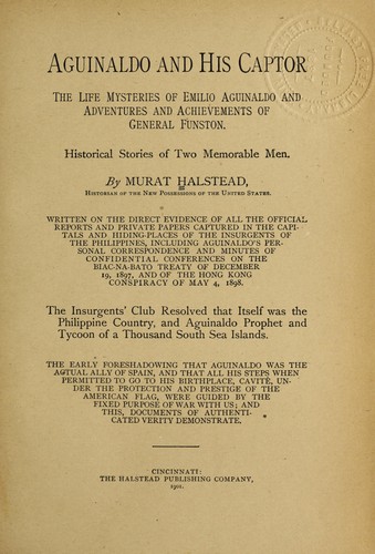 Aguinaldo and his captor