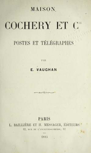 Maison Cochery et Cie