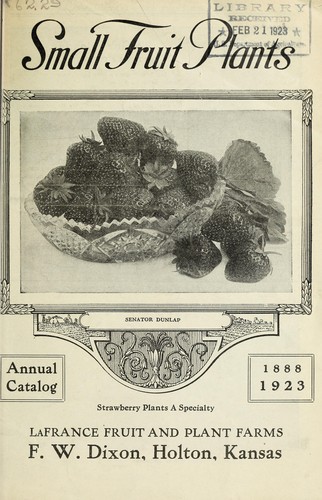 Small fruit plants annual catalog