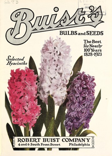 Buist's bulbs and seeds