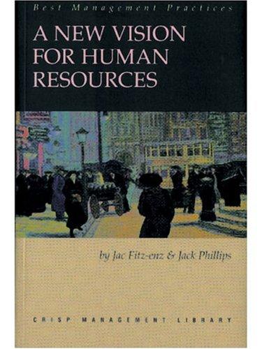 A new vision for human resources : defining the human resources function by its results