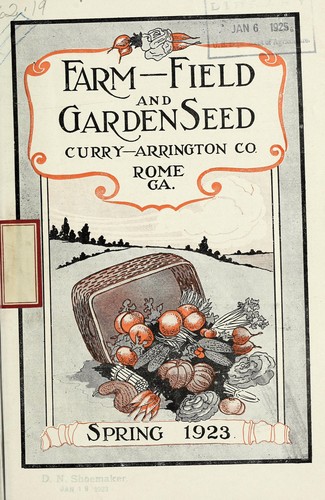Farm, field and garden seed
