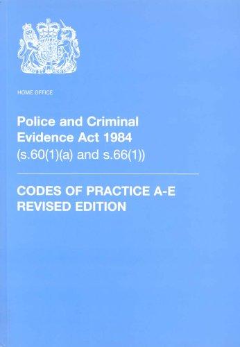 Police and Criminal Evidence Act 1984 (Codes of Practice)