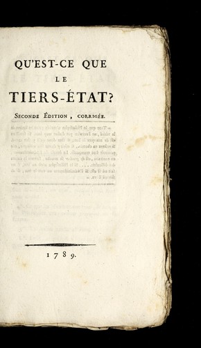 Qu'est-ce que le Tiers-E tat?