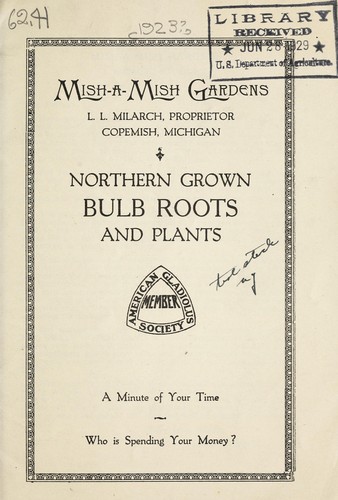 Northern grown bulb roots and plants