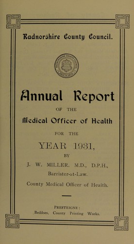 [Report 1931]