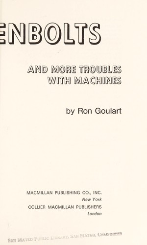 Nutzenbolts, and more troubles with machines