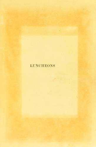 Luncheons