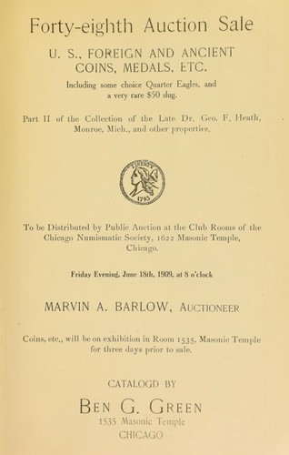 Forty-eighth auction sale