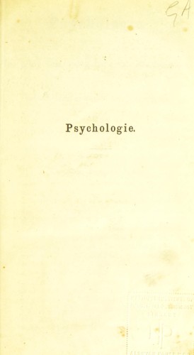 Psychologie