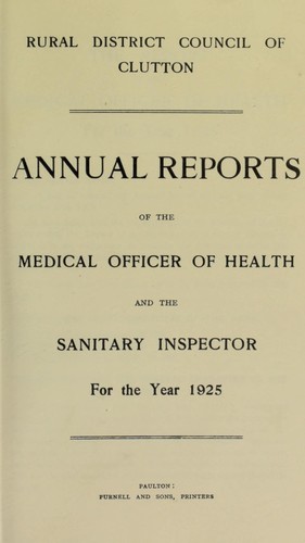 [Report 1925]