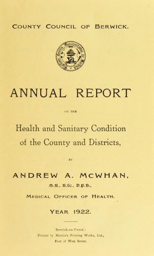 [Report 1922]