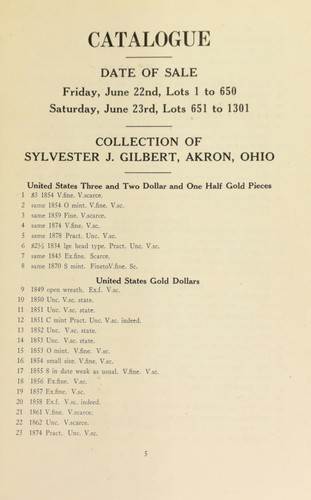 Catalogue