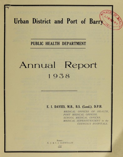 [Report 1938]