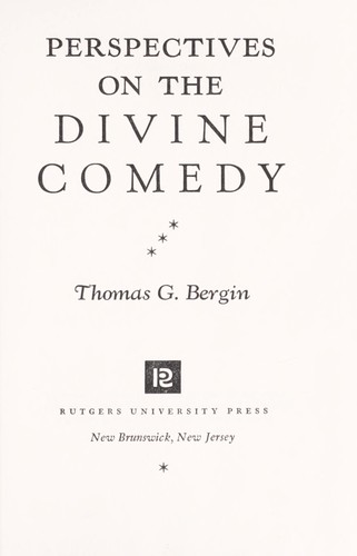 Perspectives on the Divine comedy