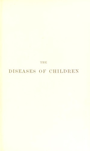 The diseases of children