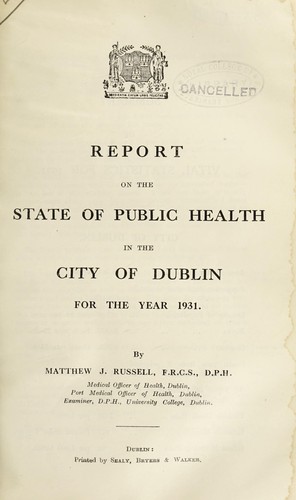 [Report 1931]