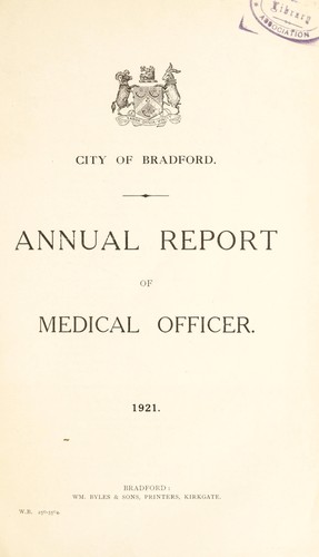 [Report 1921]